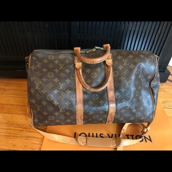 Authentic Louis Vuitton Keepall 45 Monogram - Picture 4 of 8